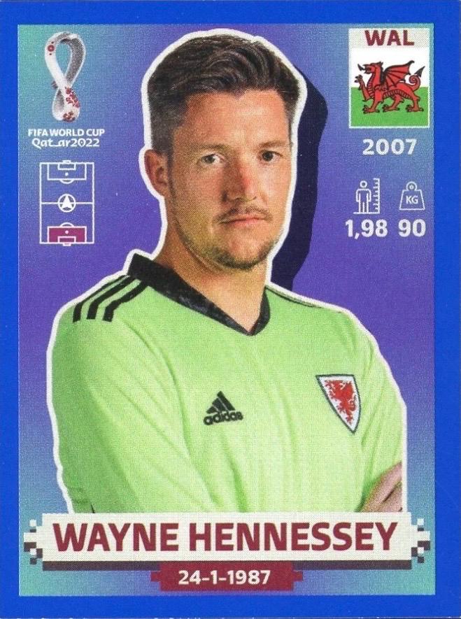 Wayne Hennessey [Blue] #WAL4