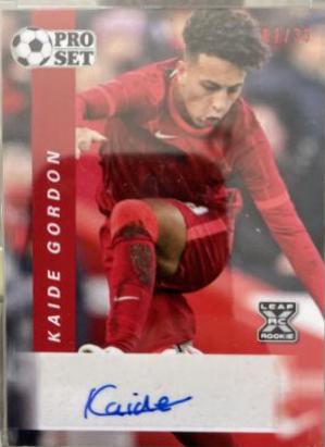 Kaide Gordon [Red] #PS-KG1