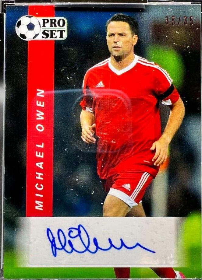 Michael Owen [Red] #PS-MO1