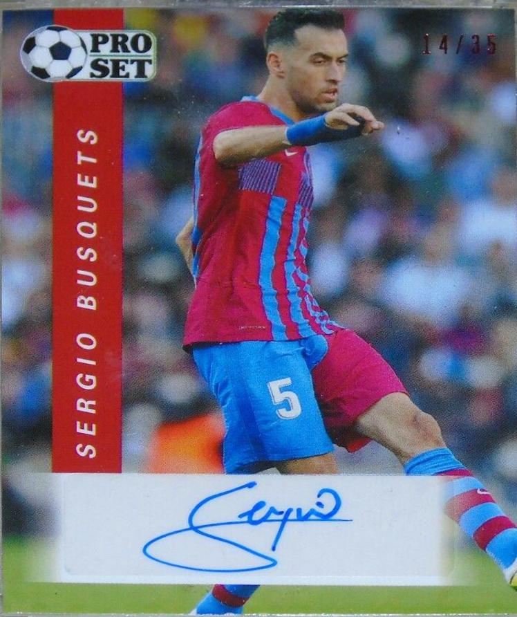 Sergio Busquets [Red] #PS-SB1