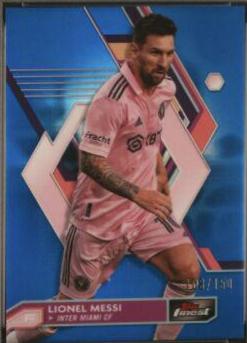 Lionel Messi [Blue Refractor] #1