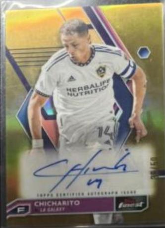 Chicharito [Gold Refractor] #A-C