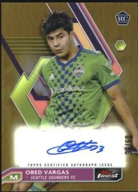 Obed Vargas [Gold Refractor] #A-OV