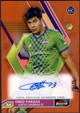 Obed Vargas [Orange Refractor] #A-OV