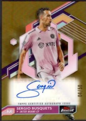 Sergio Busquets [Gold Refractor] #A-BU