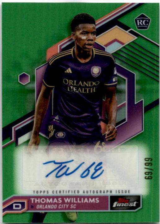 Thomas Williams [Neon Green Refractor] #A-TW