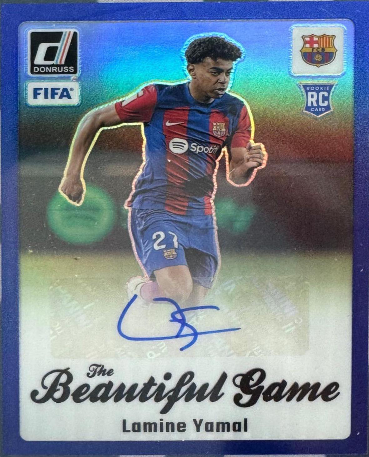 Lamine Yamal [Blue] #BG-LYL