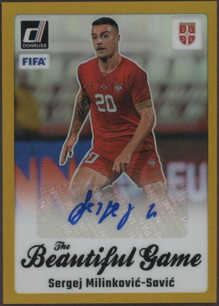 Sergej Milinkovic-Savic [Gold] #BG-SMS