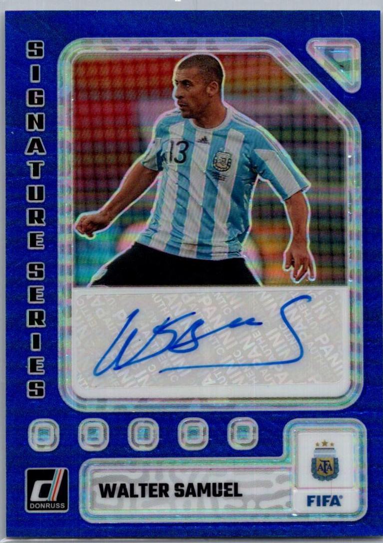 Walter Samuel [Blue] #SS-WS