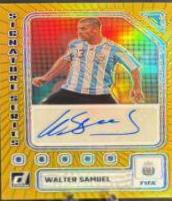 Walter Samuel [Gold] #SS-WS