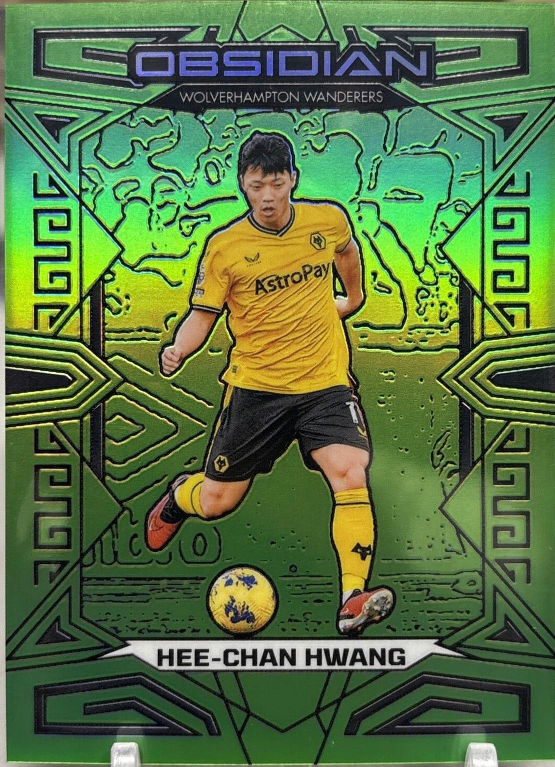 Hee-chan Hwang [Neon Green Flood Electric Etch] #128