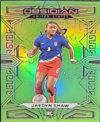 Jaedyn Shaw [Neon Green Flood Electric Etch] #16