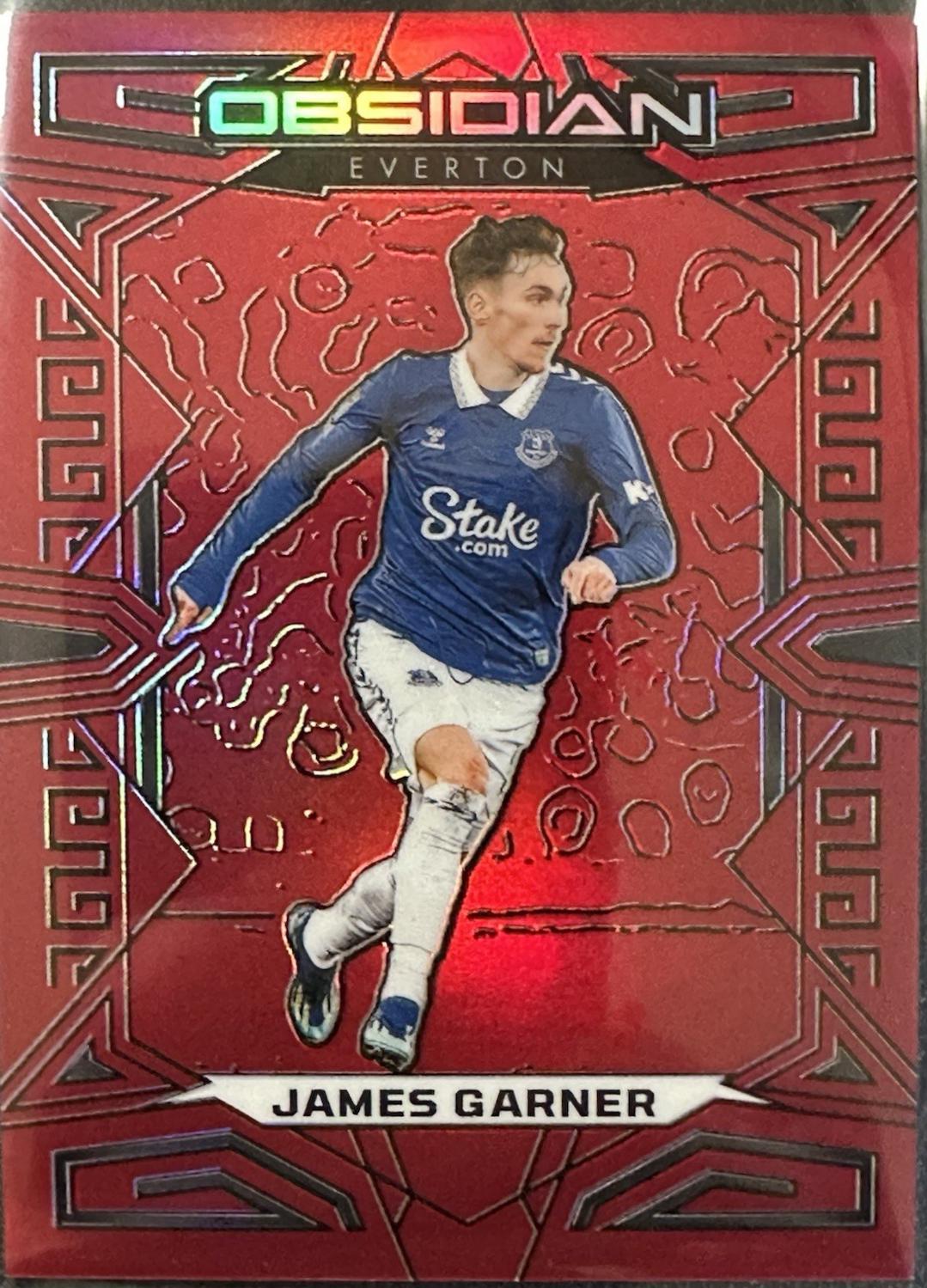 James Garner [Red Flood Electric Etch] #50