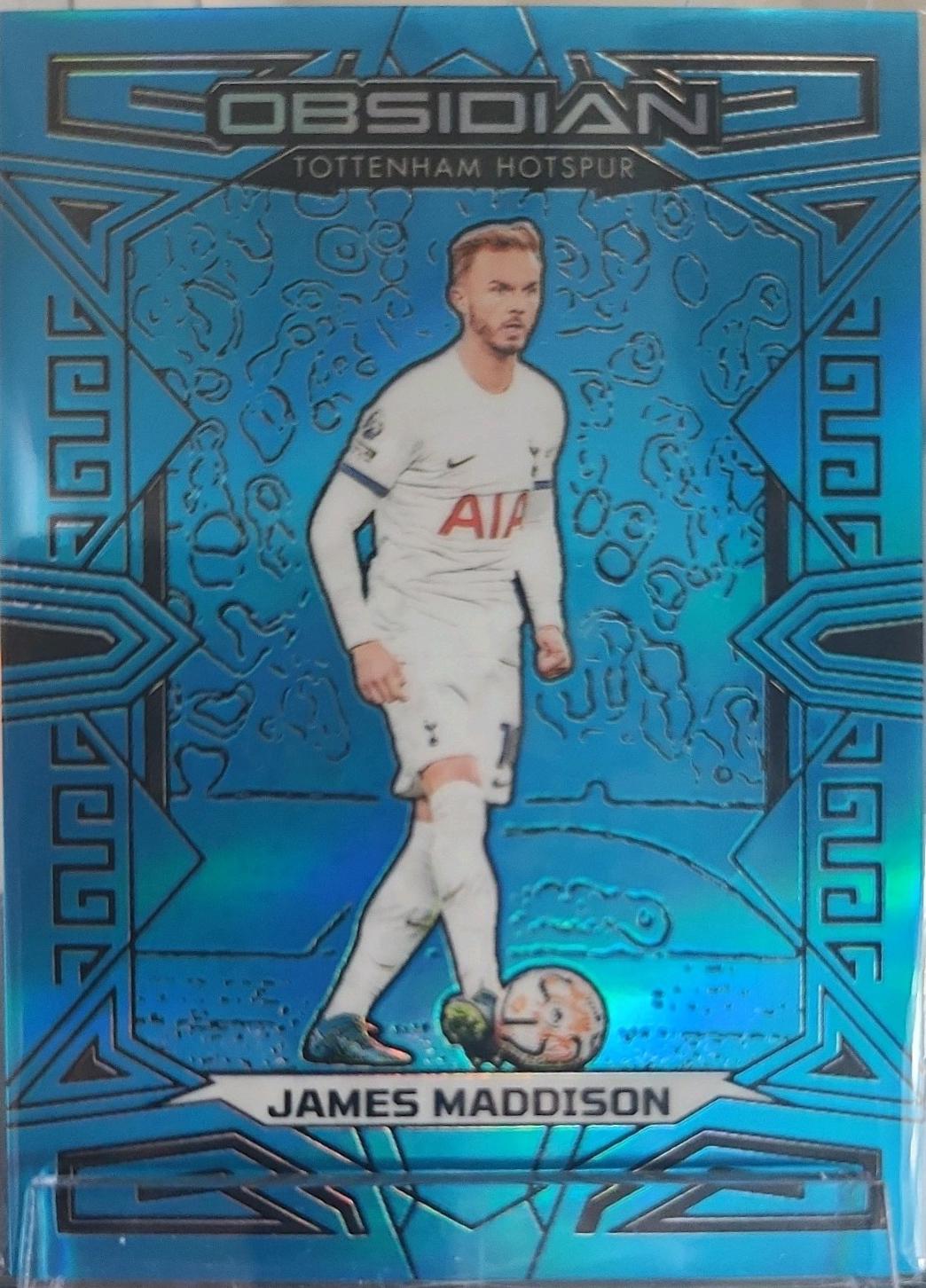 James Maddison [Neon Blue Flood Electric Etch] #118