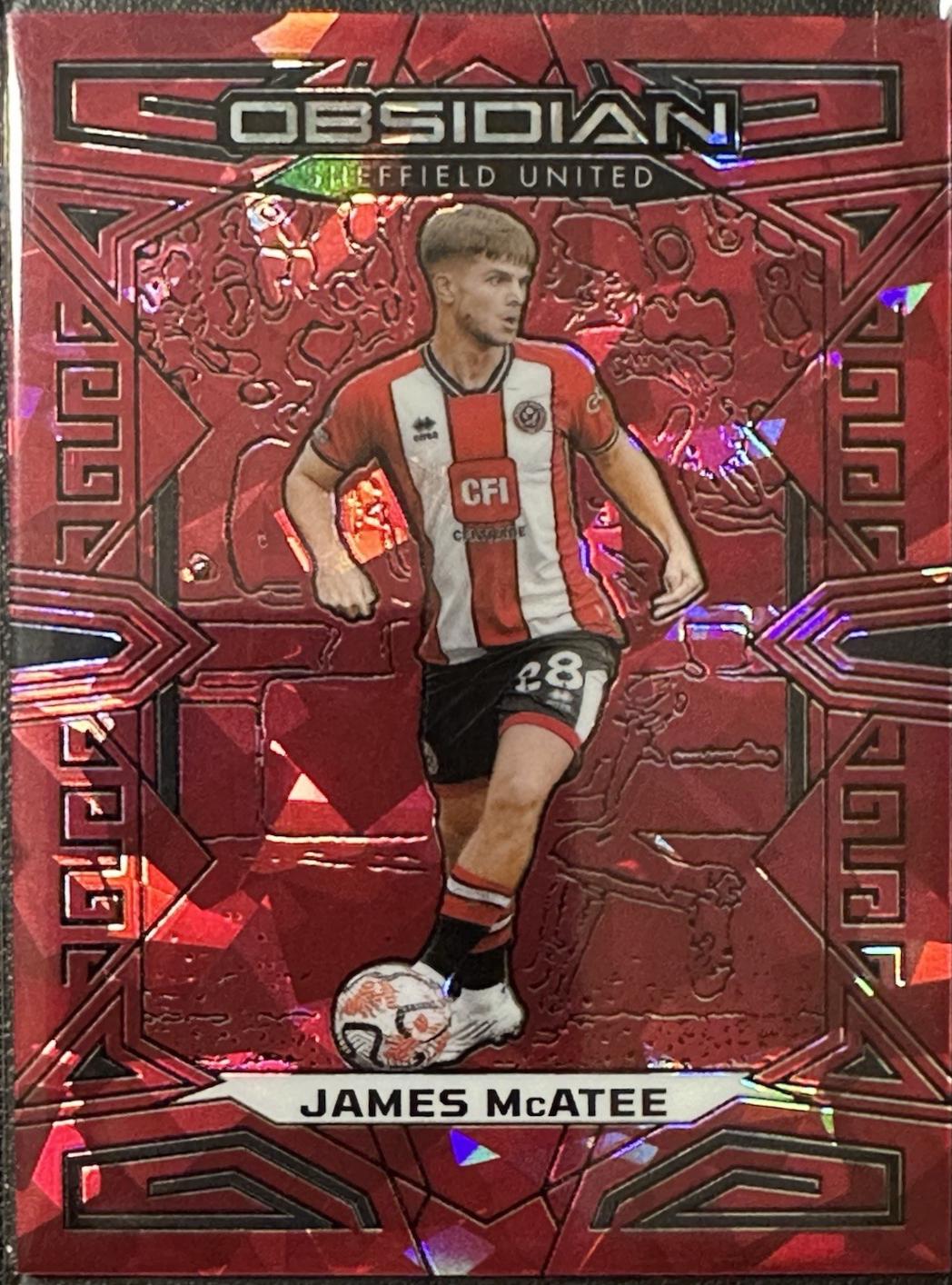 James McAtee [Red Crystals Electric Etch] #111