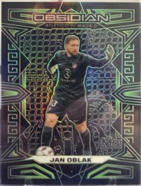 Jan Oblak [Green Electric Etch] #146