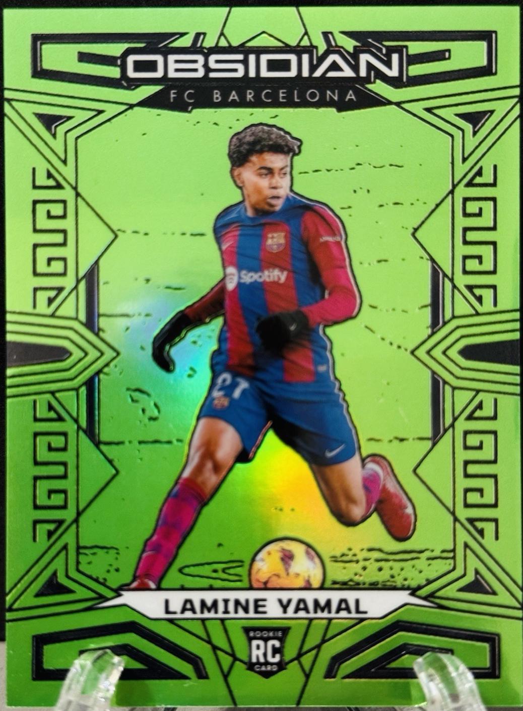 Lamine Yamal [Neon Green Flood Electric Etch] #152