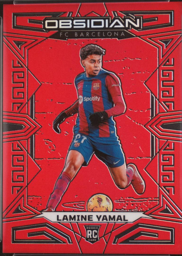 Lamine Yamal [Red Flood Electric Etch] #152