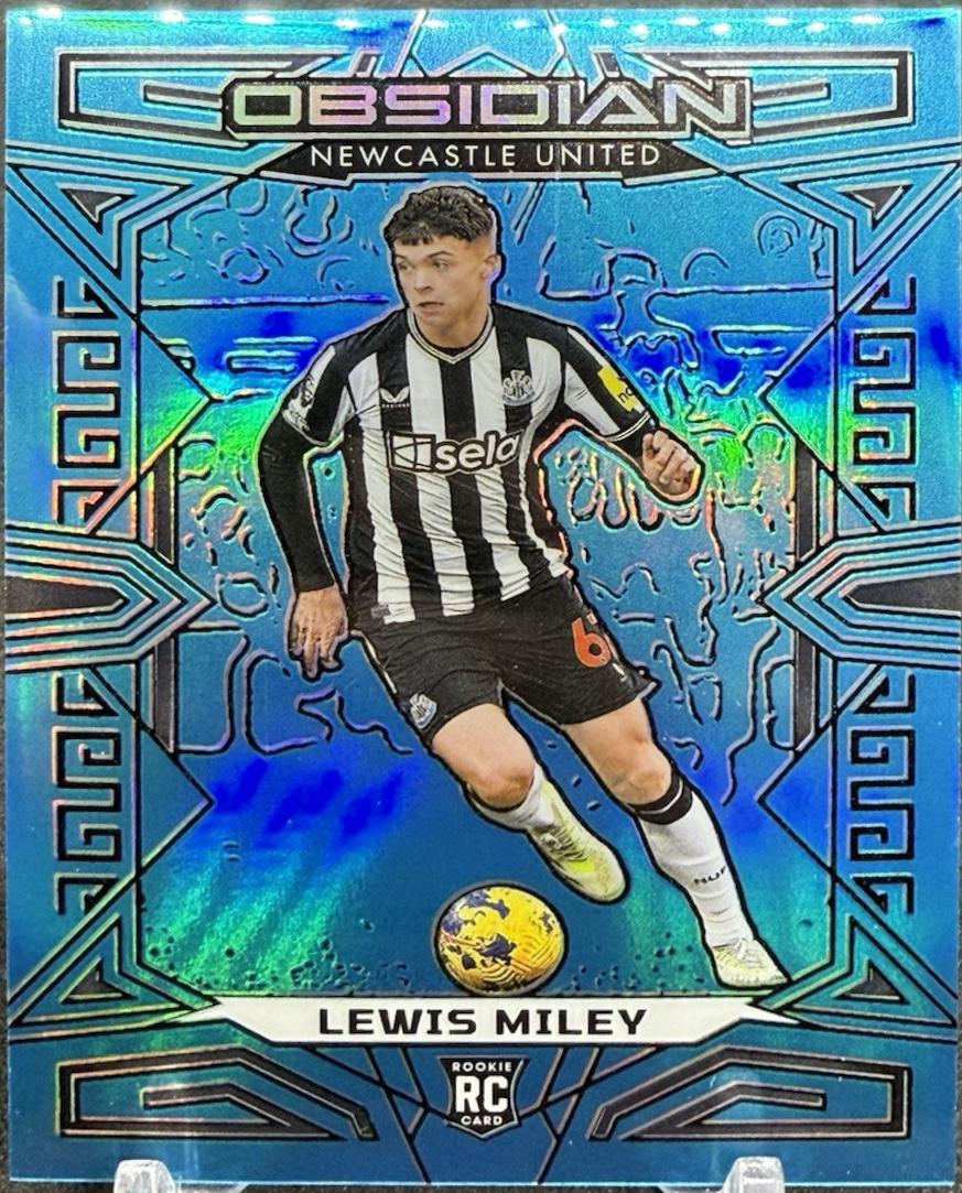 Lewis Miley [Neon Blue Flood Electric Etch] #99