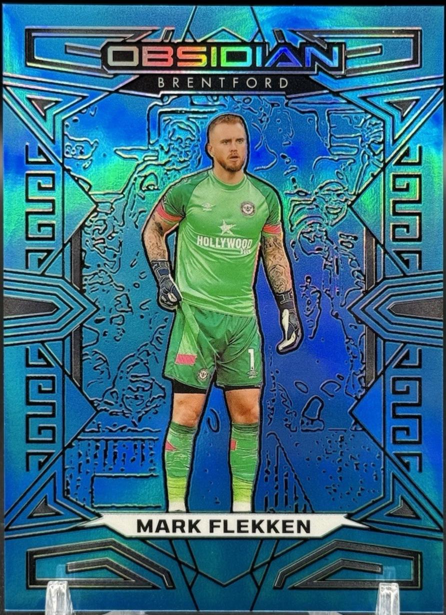 Mark Flekken [Neon Blue Flood Electric Etch] #19