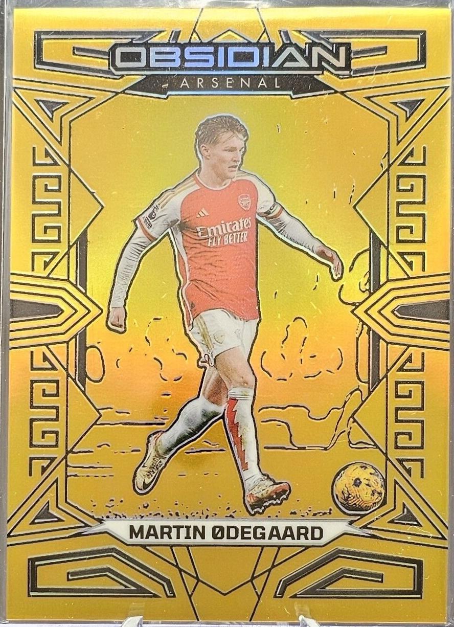 Martin Odegaard [Gold Flood Electric Etch] #10