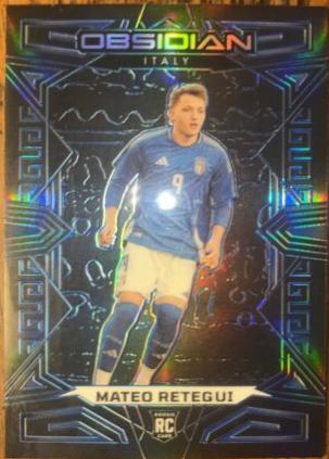 Mateo Retegui [Blue Electric Etch] #174