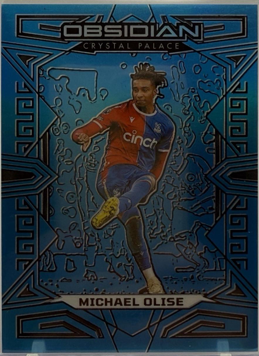Michael Olise [Neon Blue Flood Electric Etch] #46
