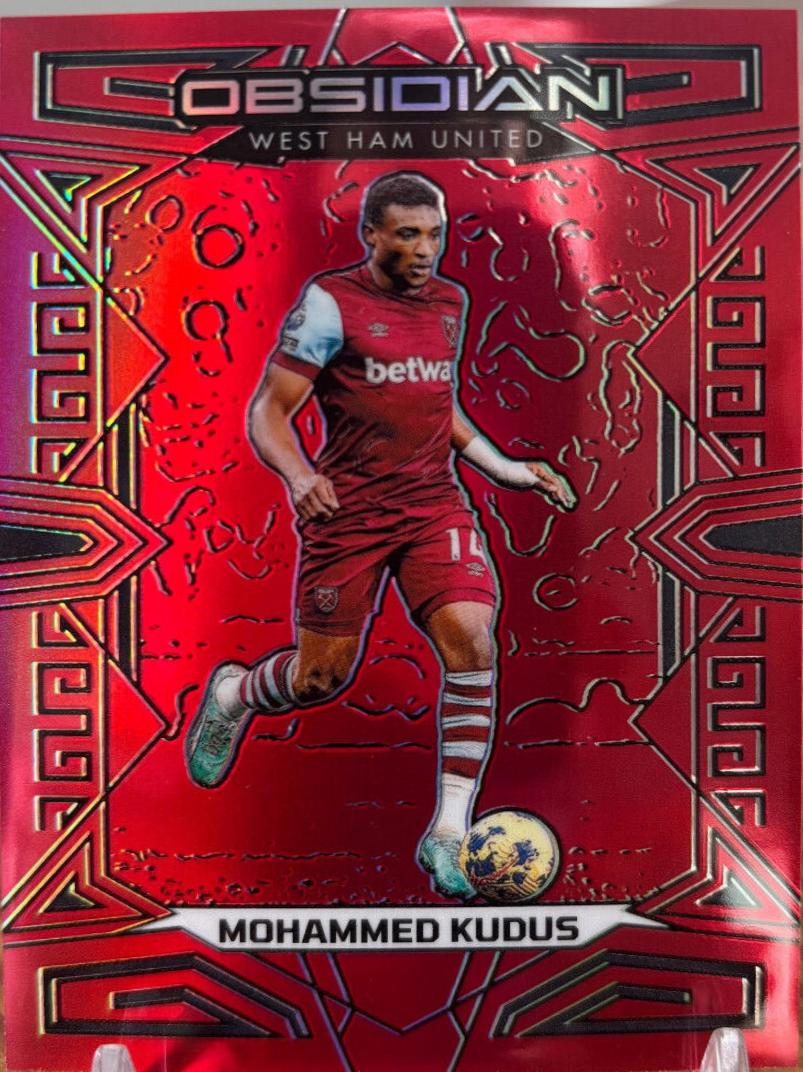 Mohammed Kudus [Red Flood Electric Etch] #125
