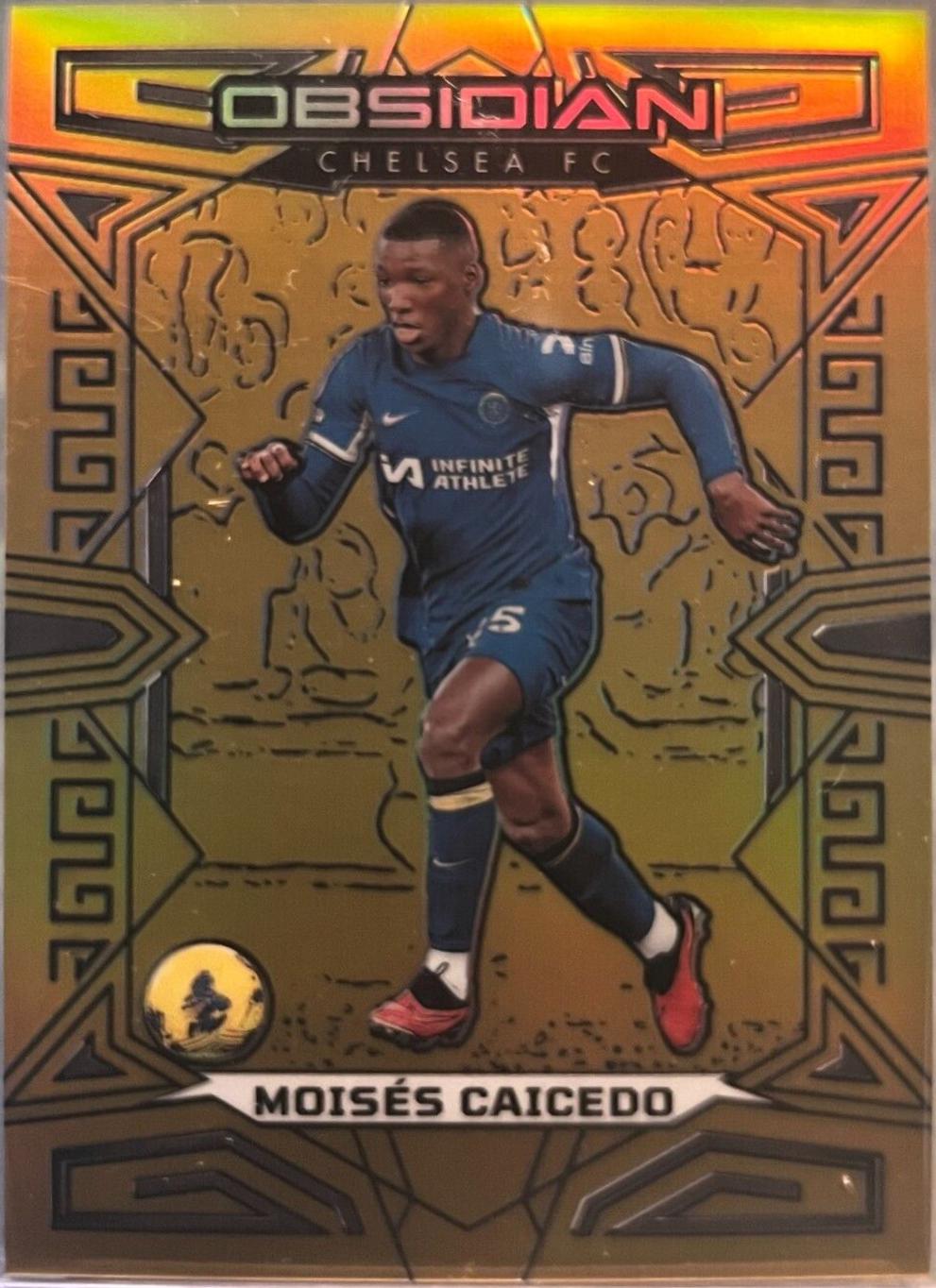 Moises Caicedo [Gold Flood Electric Etch] #39