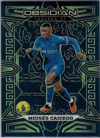Moises Caicedo [Green Electric Etch] #39