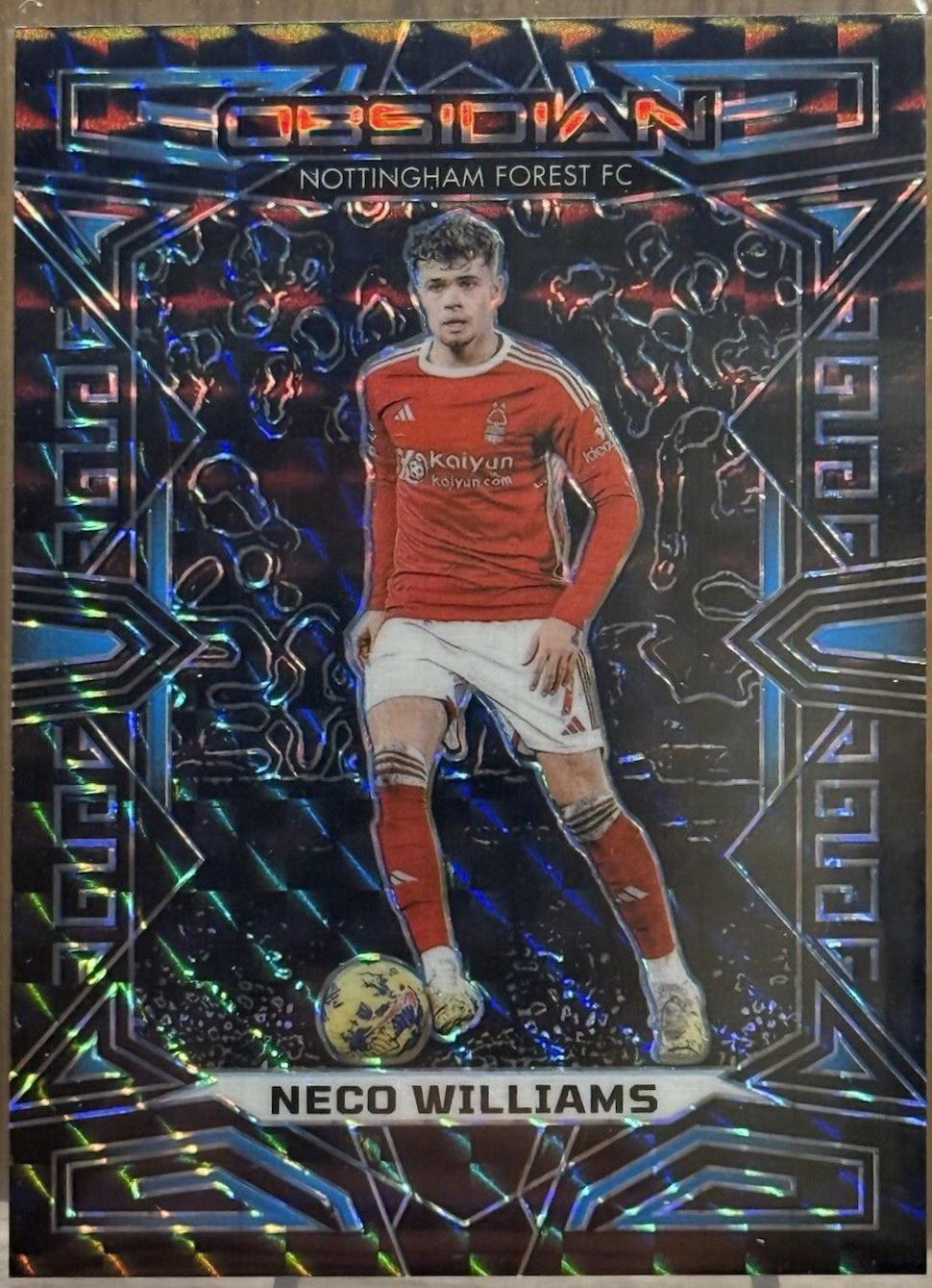 Neco Williams [Blue Finite Electric Etch] #106