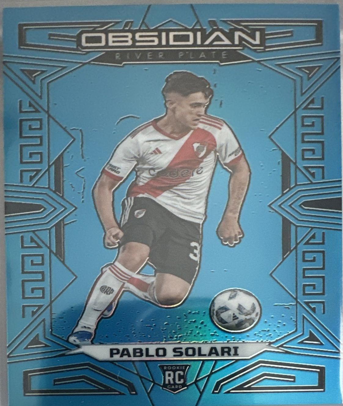Pablo Solari [Neon Blue Flood Electric Etch] #190