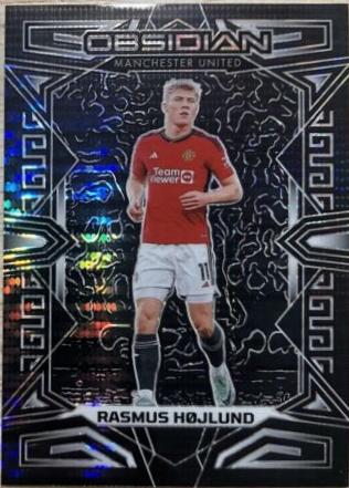 Rasmus Hojlund [White Pulsar Electric Etch] #93