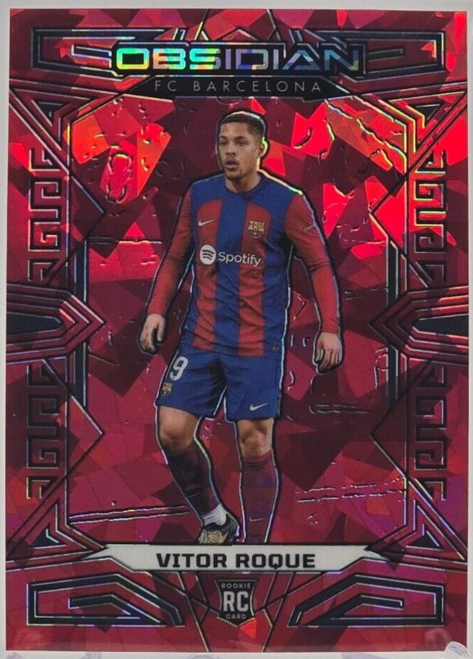 Vitor Roque [Red Crystals Electric Etch] #154