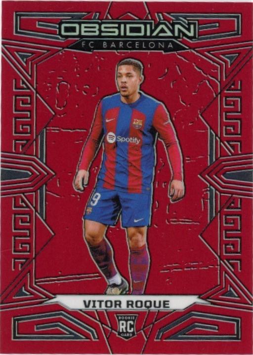 Vitor Roque [Red Flood Electric Etch] #154
