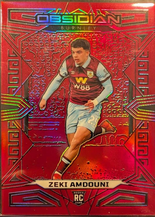 Zeki Amdouni [Red Flood Electric Etch] #33
