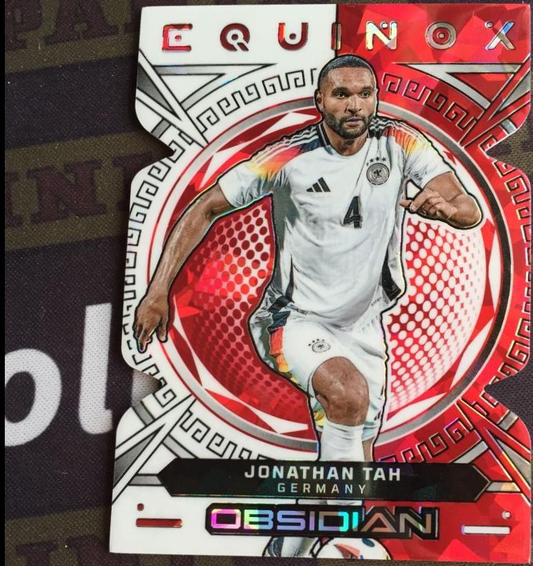 Jonathan Tah [Red Crystals Electric Etch] #16