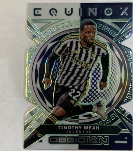 Timothy Weah [Green Electric Etch] #17