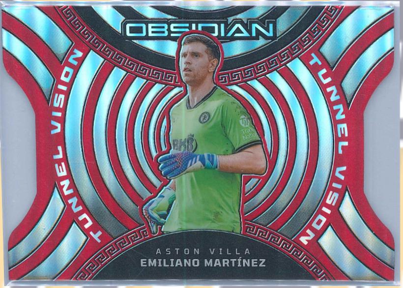 Emiliano Martinez [Red Flood Electric Etch] #2