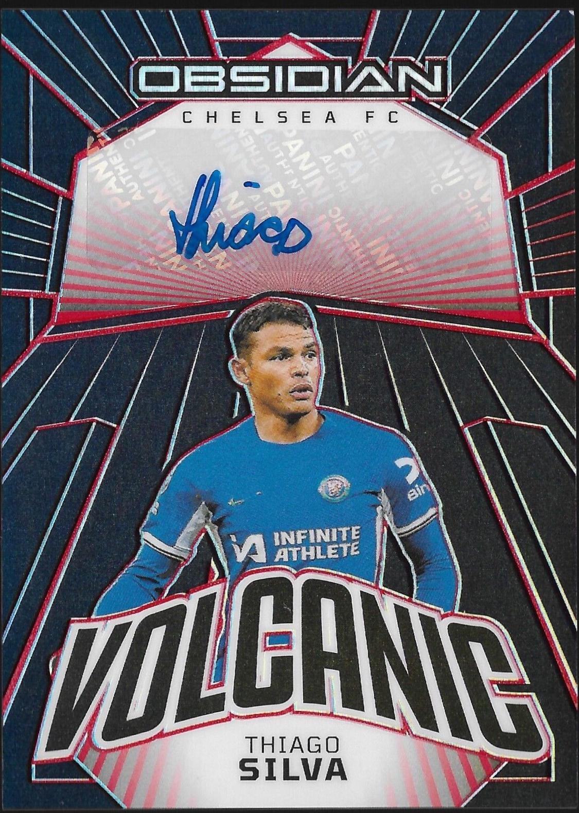 Thiago Silva [Electric Etch Red] #VS-TS