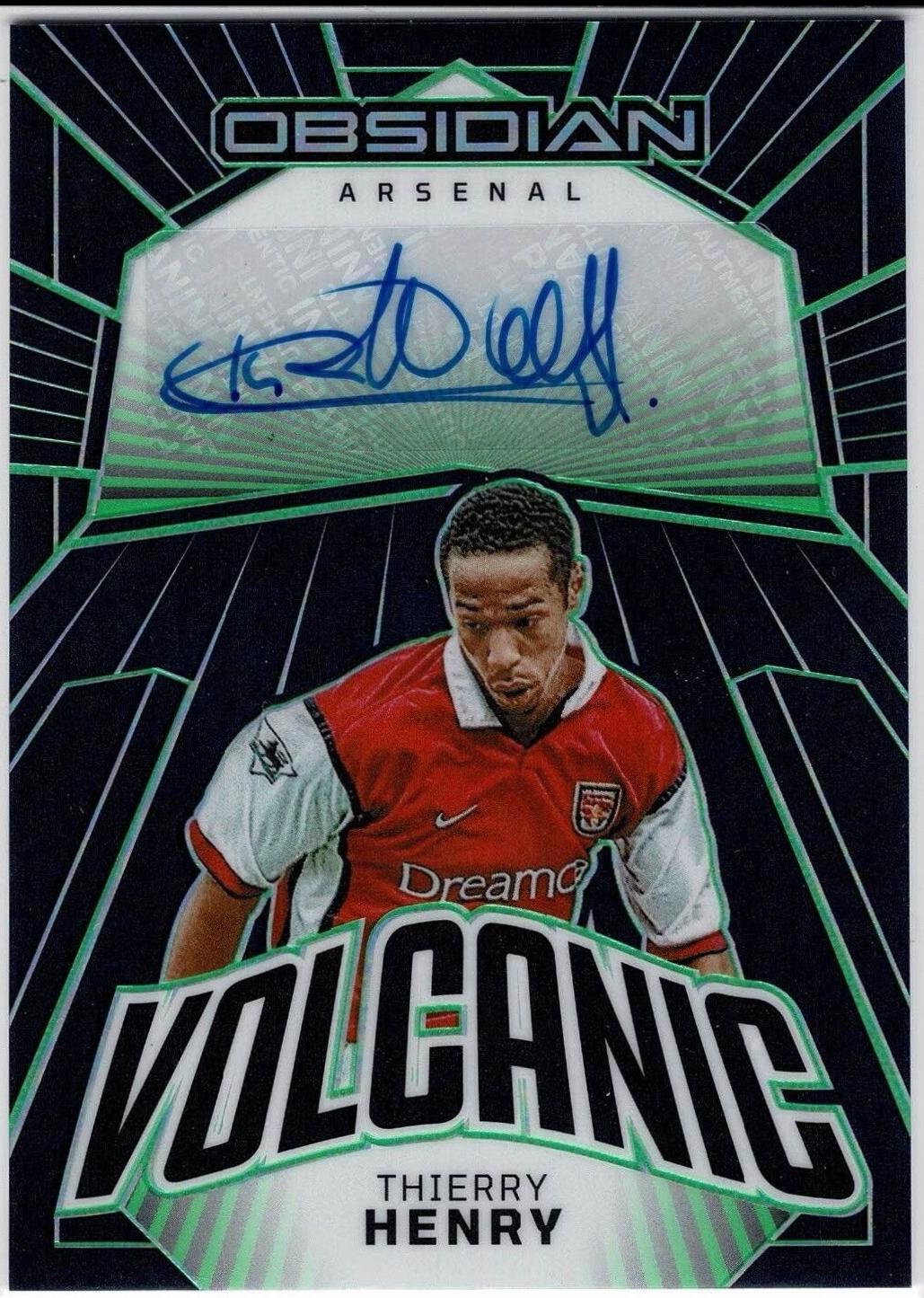 Thierry Henry [Electric Etch Green] #VS-TH