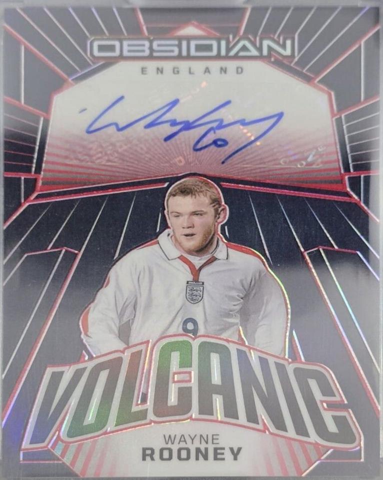 Wayne Rooney [Electric Etch Red] #VS-WR