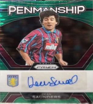 Dean Saunders [Green Pulsar Autograph] #P-DSA