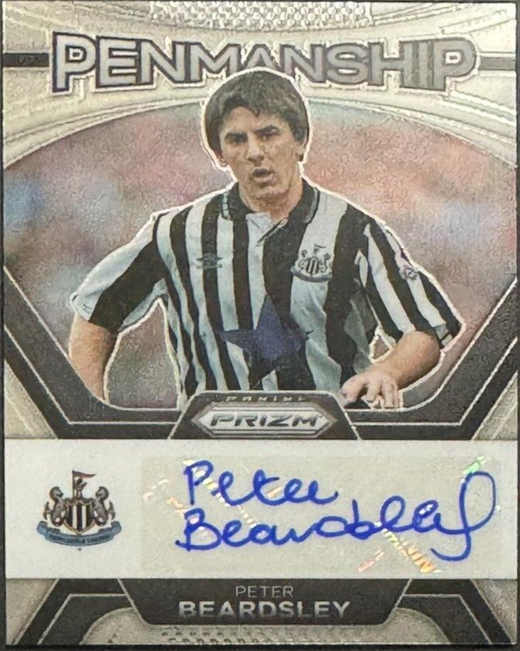 Peter Beardsley [Autograph] #P-PB