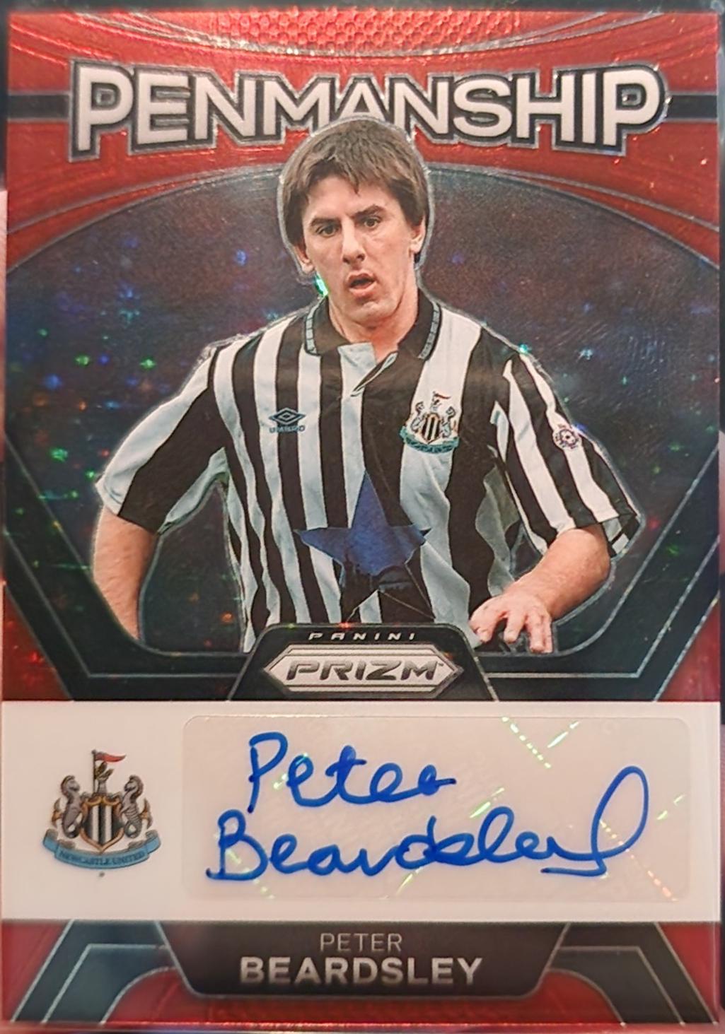 Peter Beardsley [Red Stars Autograph] #P-PB