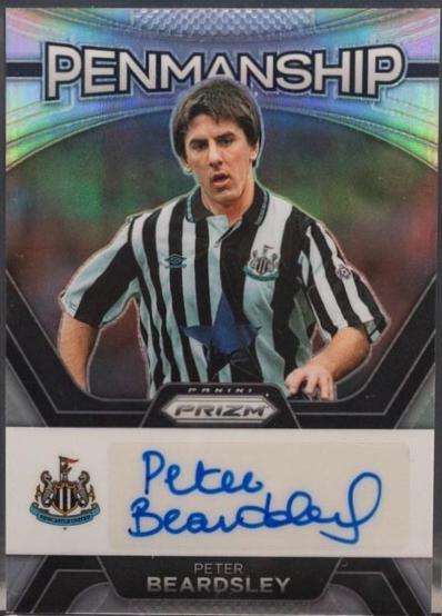 Peter Beardsley [Silver Autograph] #P-PB