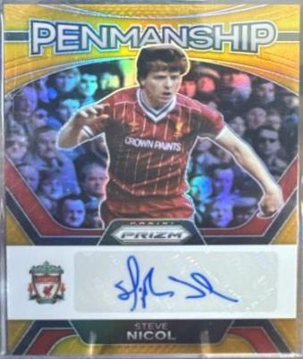Steve Nicol [Gold Autograph] #P-SN