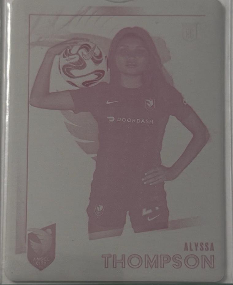 Alyssa Thompson [Printing Plate] #158
