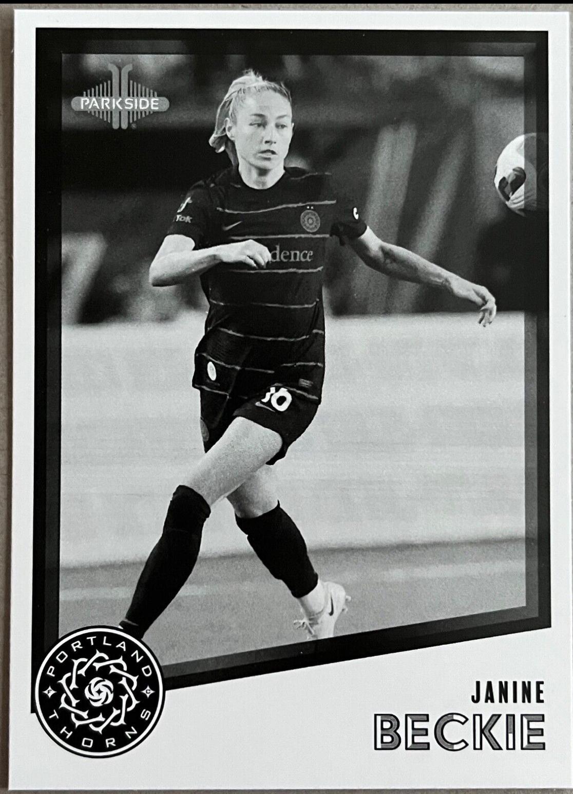 Janine Beckie [Black White] #68