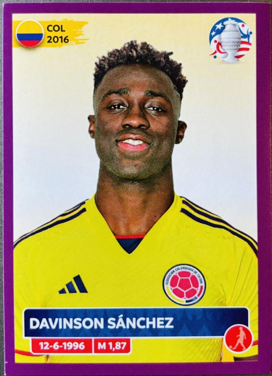 Davinson Sanchez [Purple] #COL7